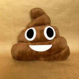 Poop Emoji Pillow